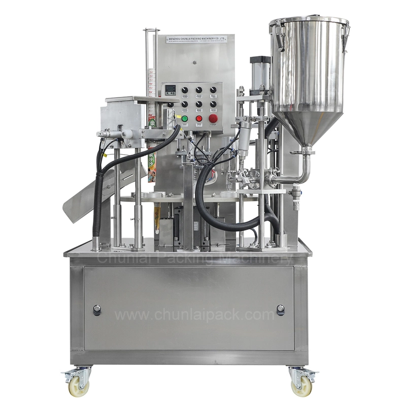 Best Price High Efficiency Sealer Automatic Rotary Type Filling Sealing Packing Machine for Calippo